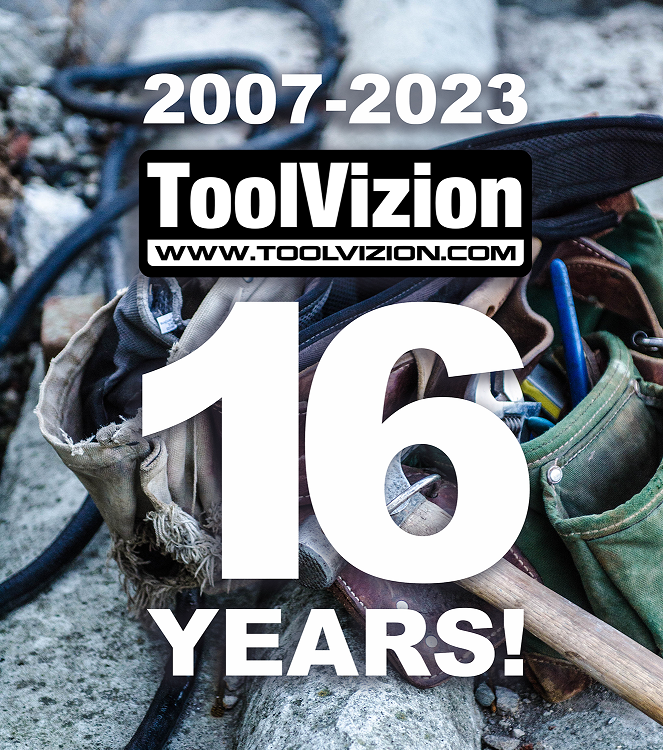 April 2023, ToolVizion 16 years